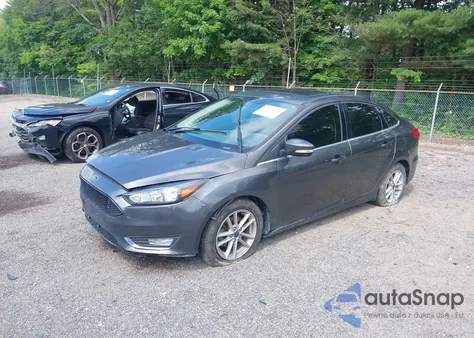 2018 Ford Focus Titanium from USA, damaged, VIN 1FADP3J22JL232748